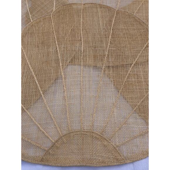 VINTAGE WOVEN SEASHELL PLACE MATS (4) 15.5  X 16 - Picture 3 of 3